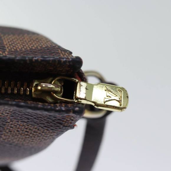 LOUIS VUITTON Damier Ebene Trousse Makeup Pouch N51982 LV Auth yk12395 - Picture 10 of 16